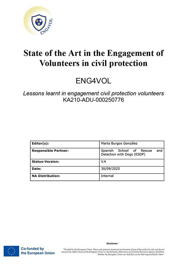 ENG4VOL project is dedicated to strengthening the engagement and motivation of volunteers in the civil protection sector. Through international collaboration, innovative strategies, and knowledge-sharing, we aim to empower civil society organisations and volunteers to respond effectively to emergencies and disasters. #CivilProtection #Volunteering #CivilSociety #EmergencyResponse #DisasterManagement #VolunteerEngagement #ENG4VOL #EUProjects #CapacityBuilding #InternationalCooperation #CrisisManagement